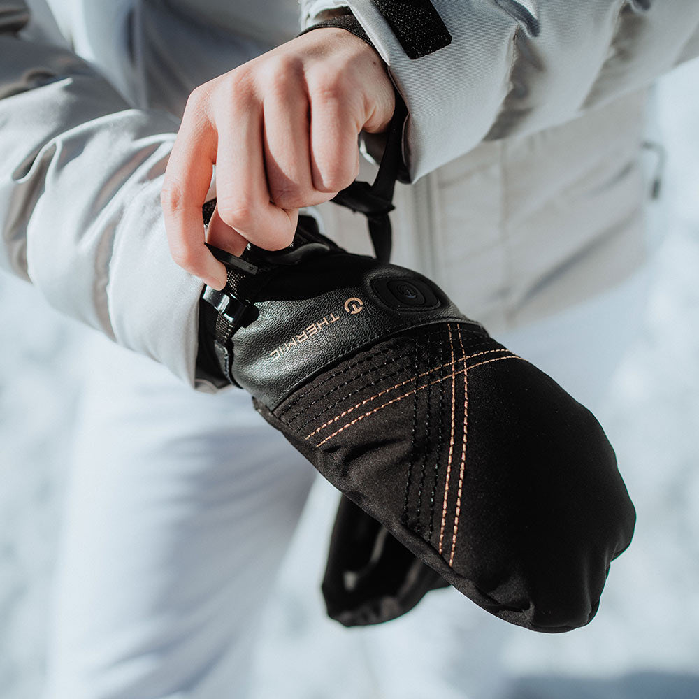 Heated ski mittens  - Ultra Heat Boost women