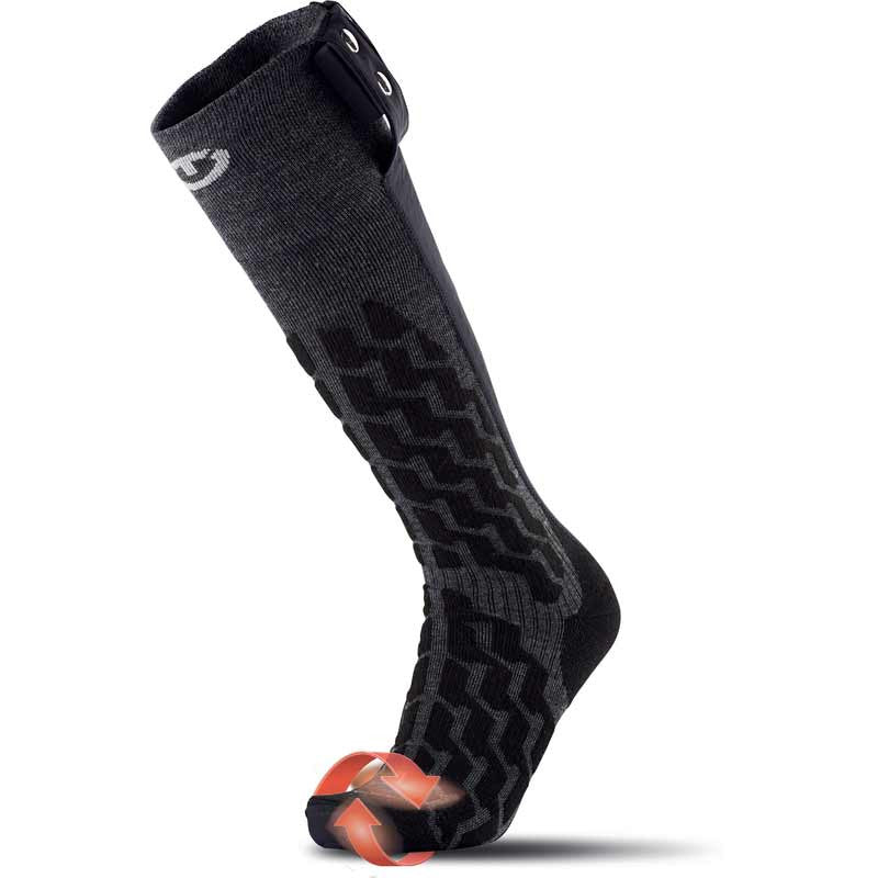 Bundle - TWO heated ski socks Heat Fusion unisex + S-Pack 700B