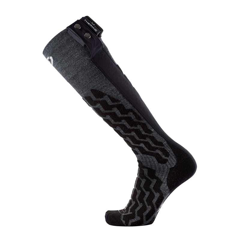 Heated ski socks - Powersocks Heat Fusion Uni - unisex