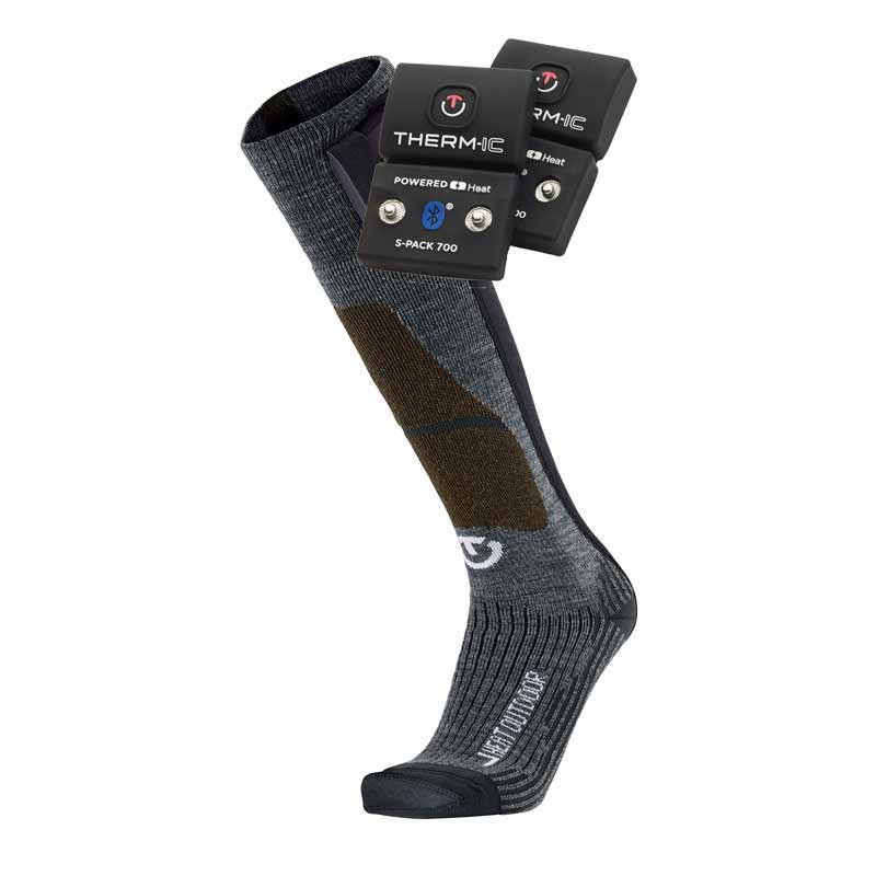 Bundle - heated ski socks Heat Fusion Outdoor + S-Pack 700B