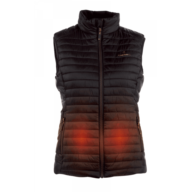 Heated jacket women black